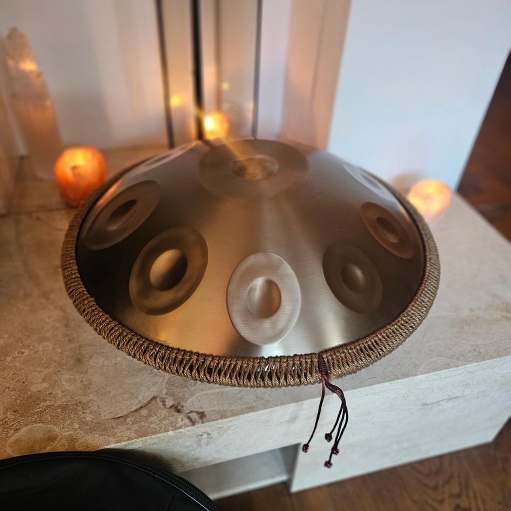 Handpan uit Bali - D Mineur, Muziek en Instrumenten, Overige Muziek en Instrumenten, Ophalen of Verzenden, Zo goed als nieuw