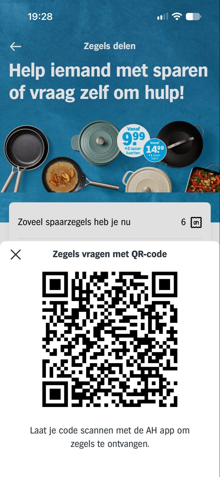 AH pannen zegels gezocht, Ophalen of Verzenden, Winkel, Super of Benzinepomp, Zegels, Bonnen of Punten