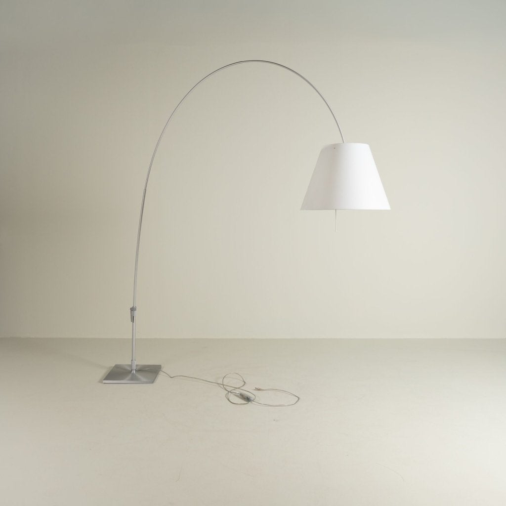 Luceplan Lady Costanza Vloerlamp Wit Kunststof - Aluminium, Huis en Inrichting, Niet ingevuld, 200 cm of meer, Niet ingevuld, Luceplan