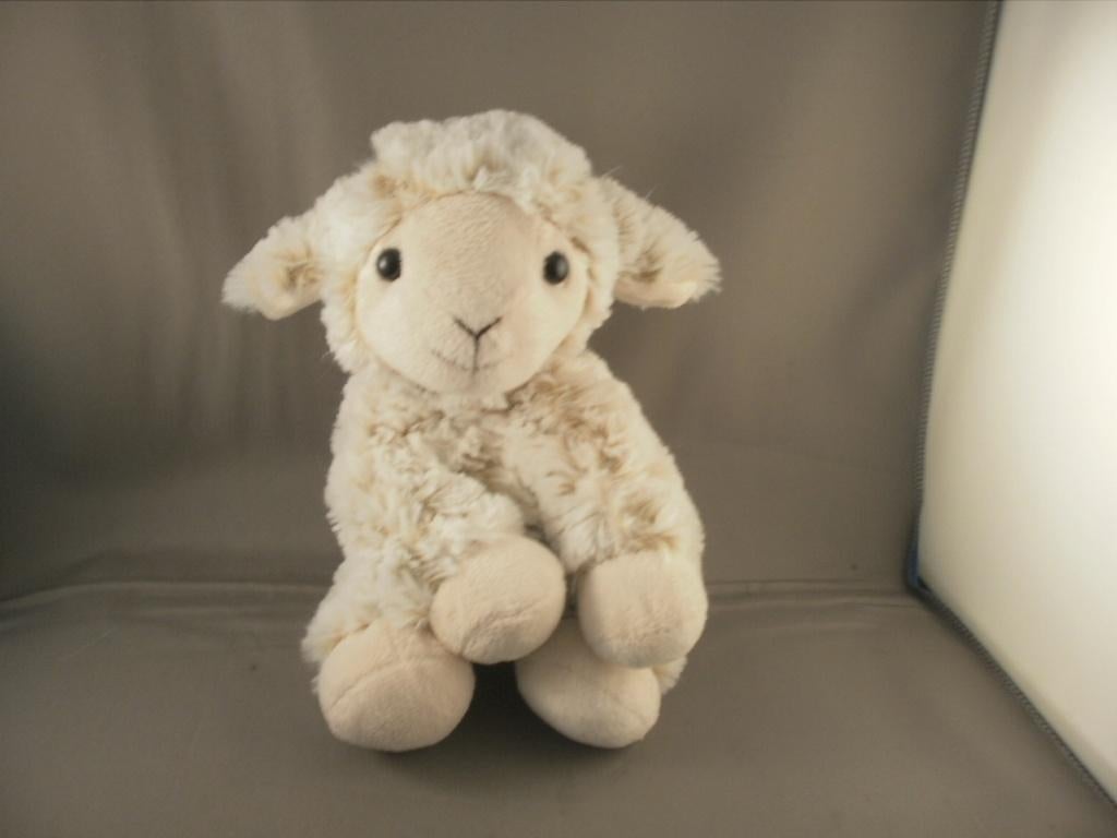 pia soft toys schaap gemêleerd roestkleurig wit crème masker, Overige merken, Overige typen, Ophalen of Verzenden, Middelgroot (20 tot 80 cm)