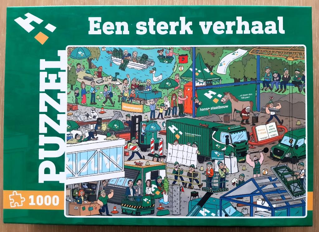 Puzzel 100 stukjes, Ophalen of Verzenden, 500 t/m 1500 stukjes, Zo goed als nieuw, Legpuzzel
