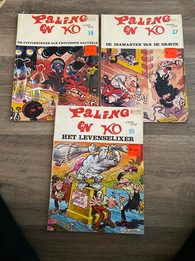 Strips Paling en Ko, Boeken, Stripboeken, Meerdere stripboeken, Ophalen of Verzenden, Zo goed als nieuw