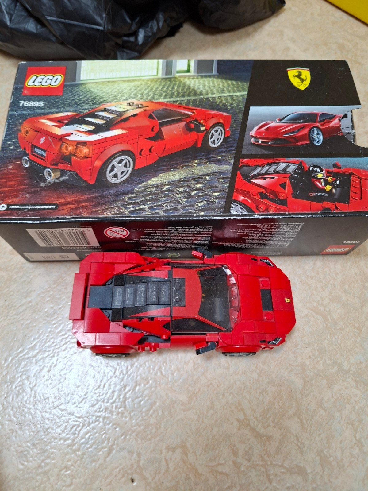 LEGO Speed Champions Ferrari F8 Tributo 76895, Ophalen, Zo goed als nieuw