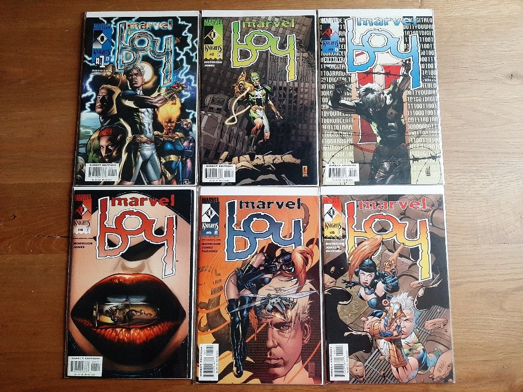 Marvel Boy (2000) # 1-6 (complete serie, 1st Marvel Boy), Boeken, Complete serie of reeks, Ophalen of Verzenden, Zo goed als nieuw