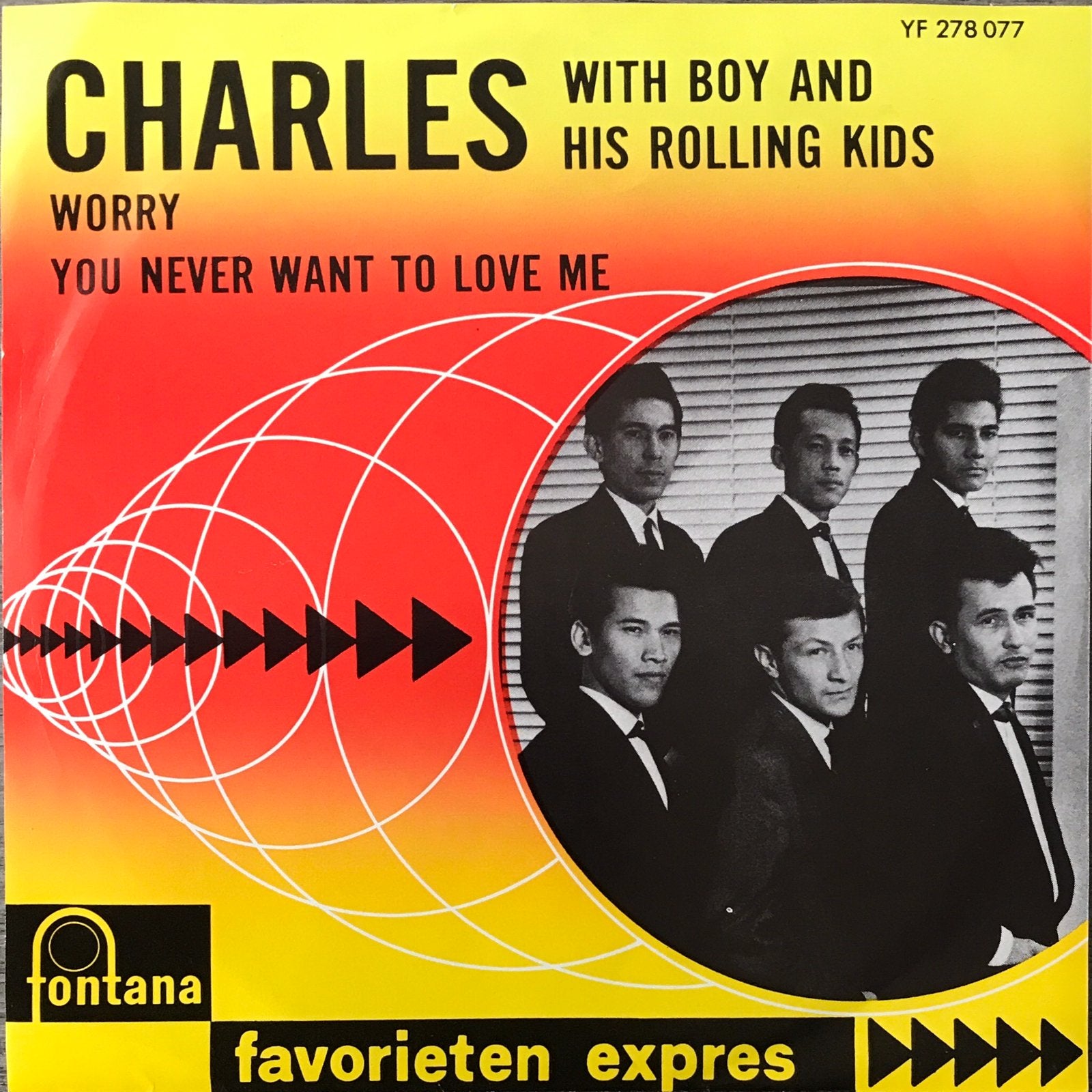 CHARLES with Boy and his Rolling Kids - Worry (ALS NIEUW), Verzenden, 7 inch