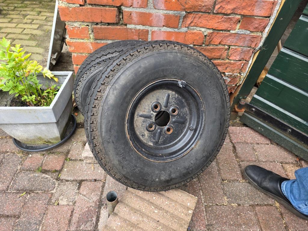 Set van 4 gaats banden met velg, Ophalen