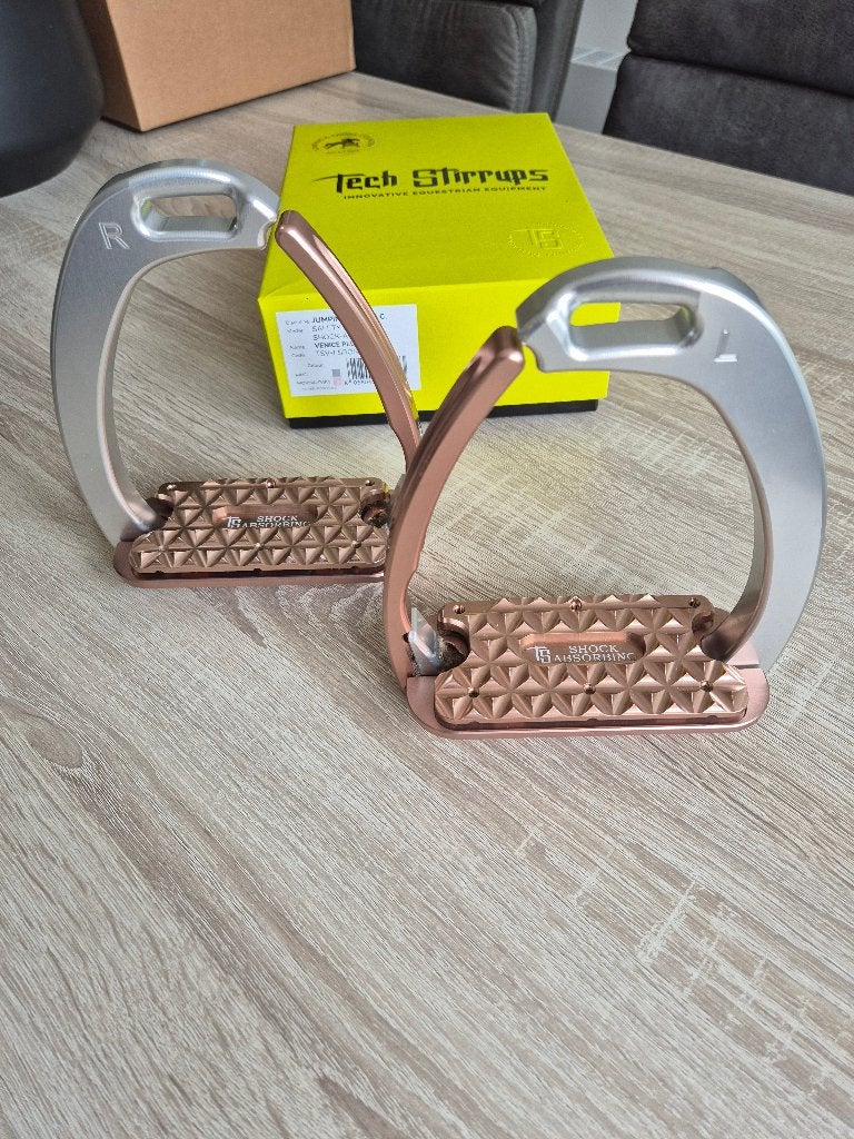 Tech stirrups silver/rosegold, Ophalen of Verzenden, Nieuw, Overige soorten