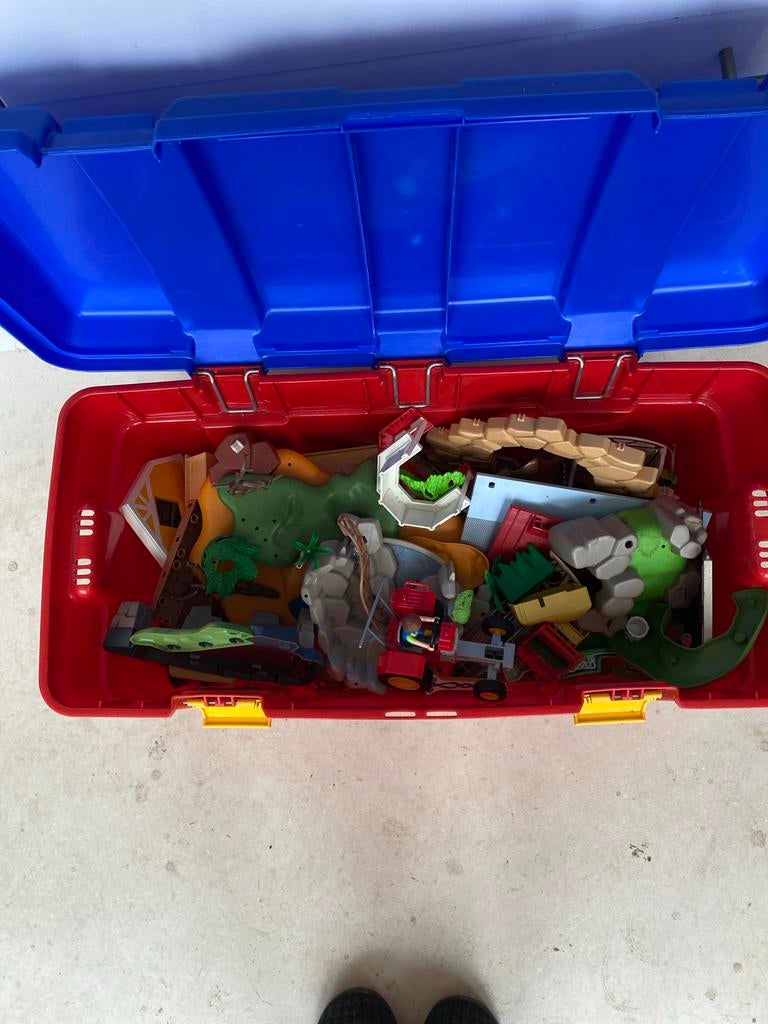 Grote doos vol Playmobil speelgoed, Kinderen en Baby's, Speelgoed | Playmobil, Ophalen of Verzenden, Zo goed als nieuw