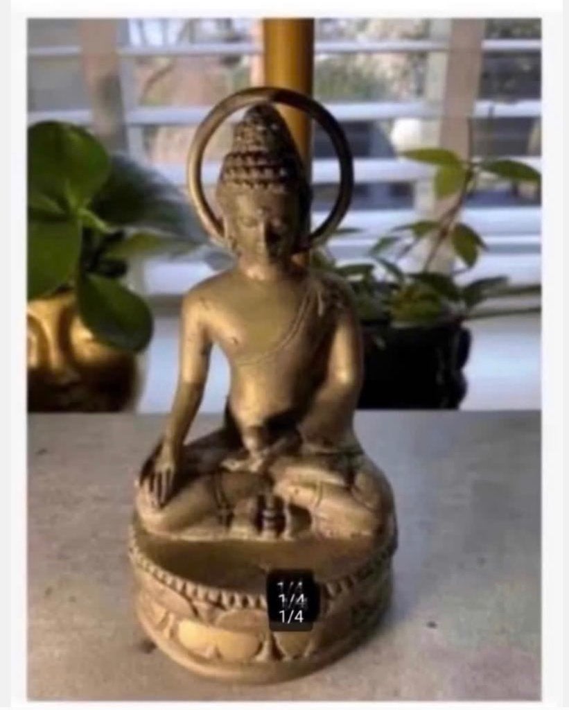 Messing koper Boeddha Shiva beeld, 12,5 cm, Ophalen of Verzenden, X, X, X