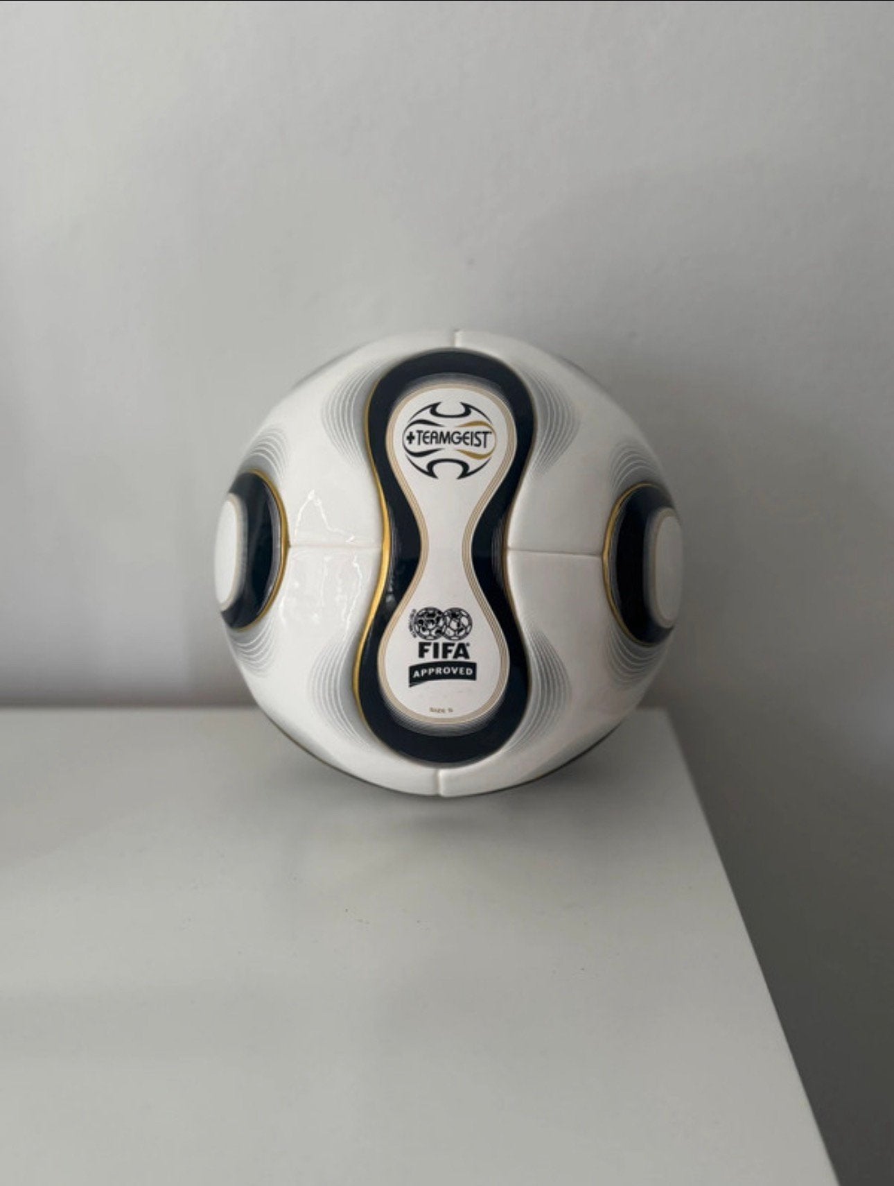 Adidas teamgeist voetbal, Maat XS of kleiner, Ophalen, Nieuw, Bal