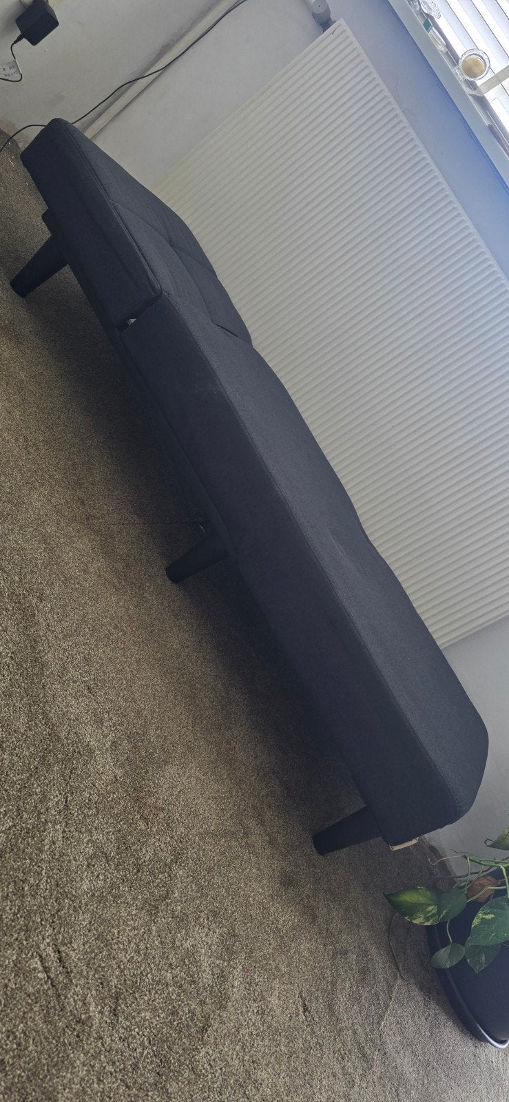 1 persoons boxspring, Ophalen, 90 cm, Eenpersoons, Zwart