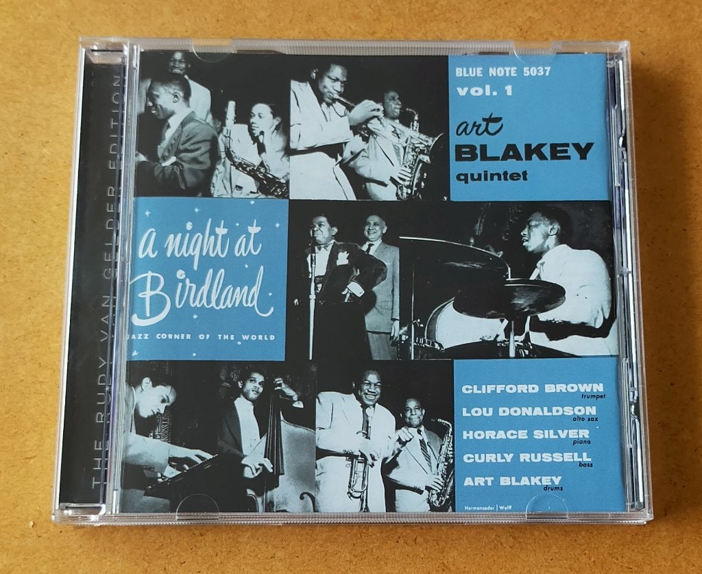 Art Blakey A Night At Birdland Volume One CD Rudy van Gelder, Ophalen of Verzenden, Zo goed als nieuw, Jazz