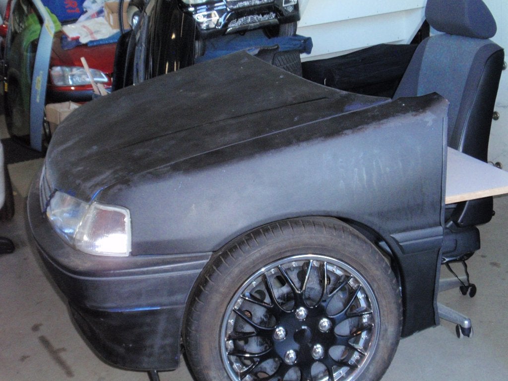 Motorkap en meer plaatwerk zwart Peugeot 106 phase 1., Auto-onderdelen, Ophalen, Gebruikt, Peugeot, Motorkap