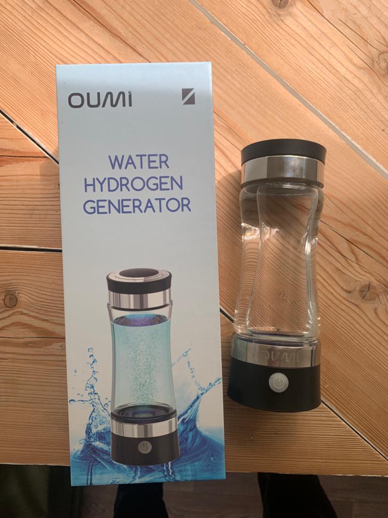 OUMI Waterstof Hydrogen Water Generator Fles, Ophalen of Verzenden, Zo goed als nieuw