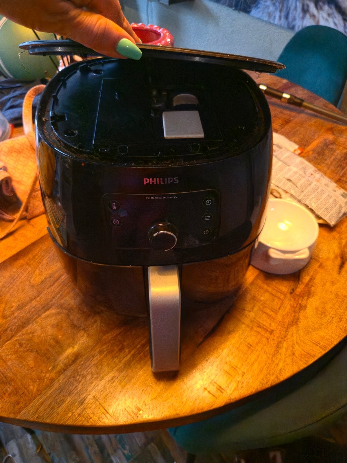 Philips Airfryer XXL - Fat Removal Technology, Ophalen, Gebruikt, Airfryer XXL, 1500 gram of meer