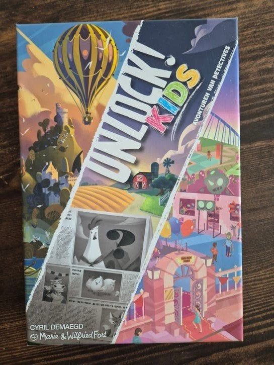 Unlock! kids escaperoom spel, Ophalen of Verzenden