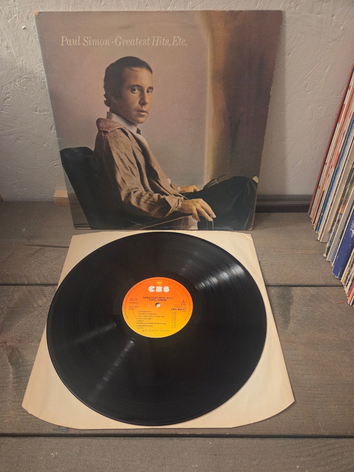 Paul Simon - Greatest Hits, Etc. LP (1977), LP, Gebruikt, Pop, Ophalen of Verzenden