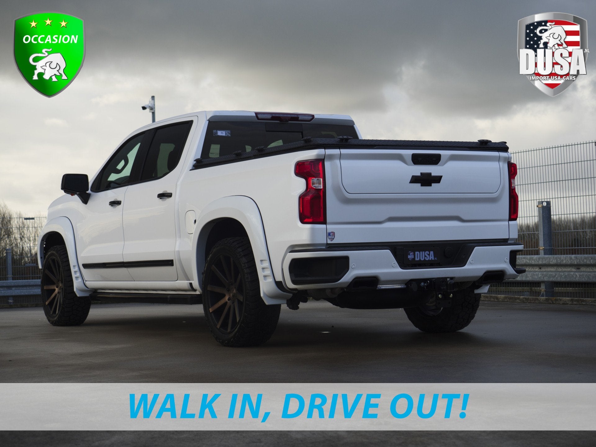 Chevrolet Silverado 6.2L V8 | High Country | Leder | Widebod, Auto's, Bestelauto's, Automaat, Gebruikt, Chevrolet, 426 pk