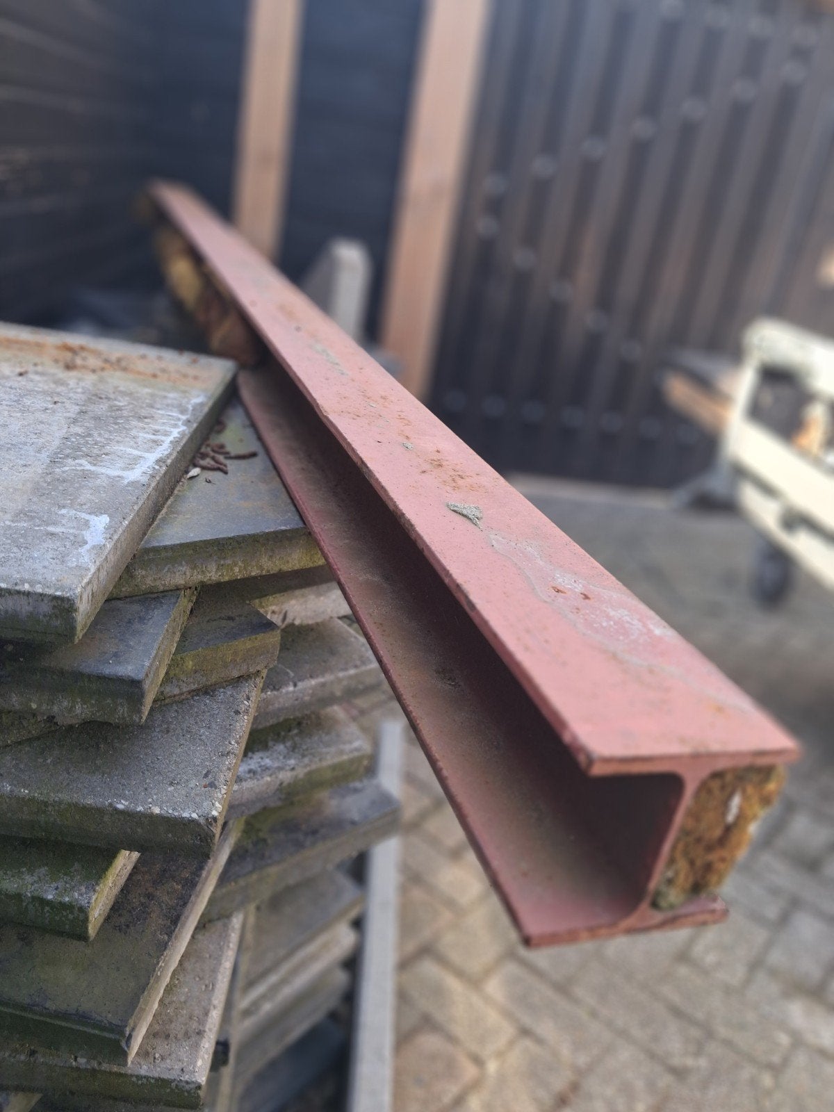 H Balk / Constructiebalk, Doe-het-zelf en Verbouw, Metalen, Ophalen