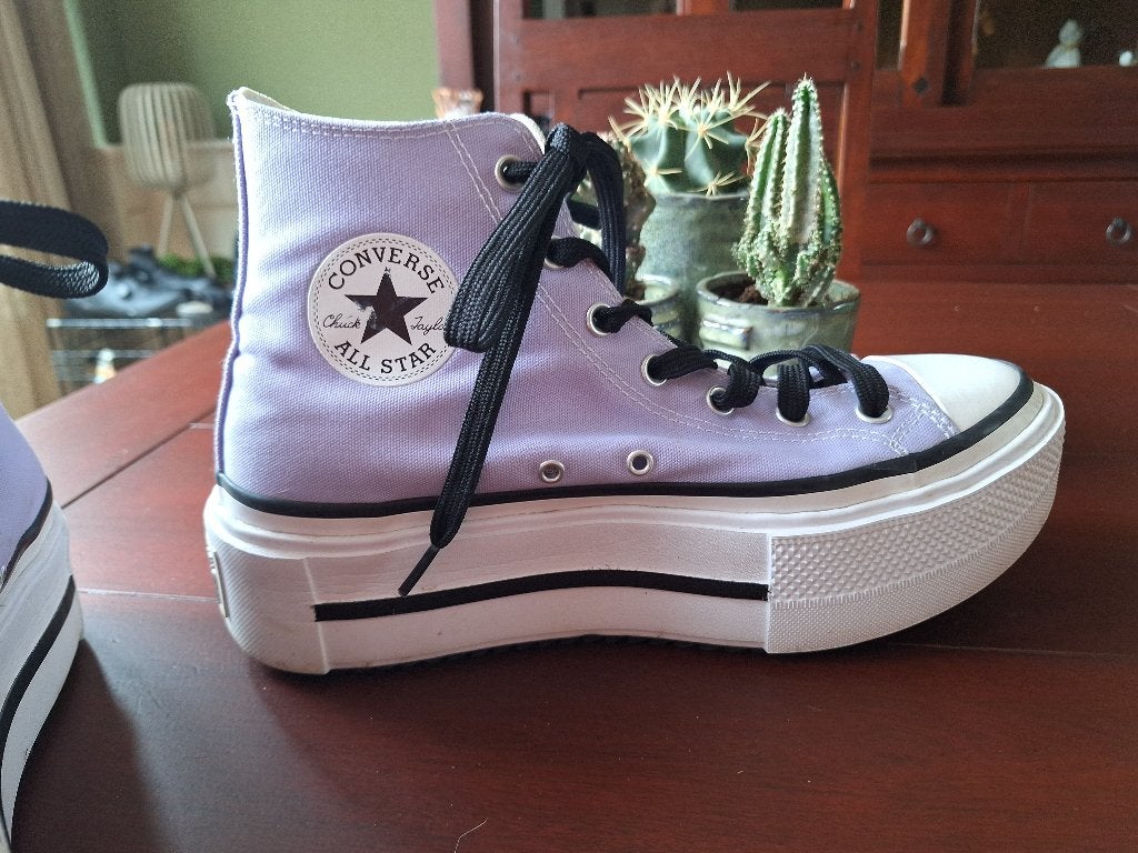 Converse Chuck Taylor All Star Lift Double Stack 42,5 43, Overige kleuren, Verzenden, Converse All Stars, Sneakers of Gympen