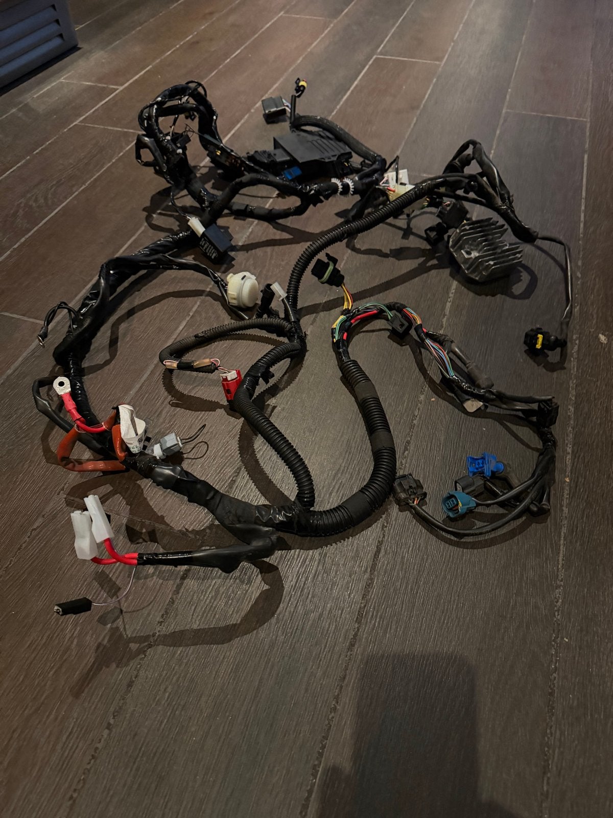 Kabelboom met ECU voor vespa sprint 25 km, Ophalen of Verzenden, Gebruikt, Overige typen, Vespa