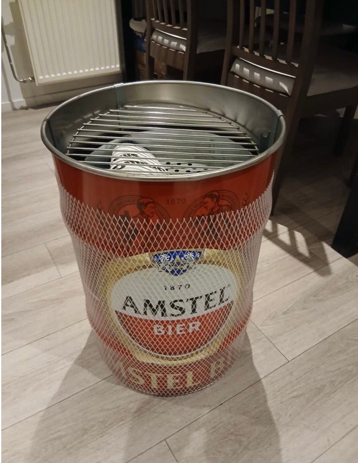 Amstel Bier BBQ / Barbecue - 57cm hoog, 40cm breed, Tuin en Terras, Ophalen of Verzenden, Nieuw