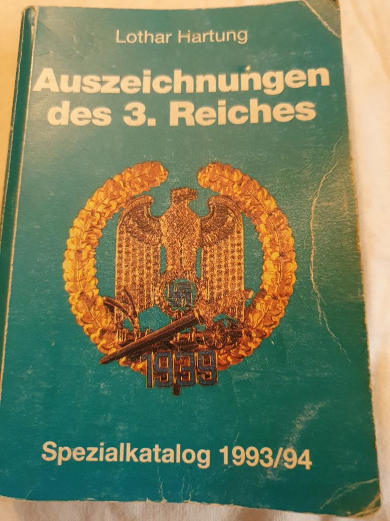 Auszeichnungen des 3. Reiches - Lothar Hartung, Ophalen of Verzenden, Overige onderwerpen, Lothar Hartung, Tweede Wereldoorlog