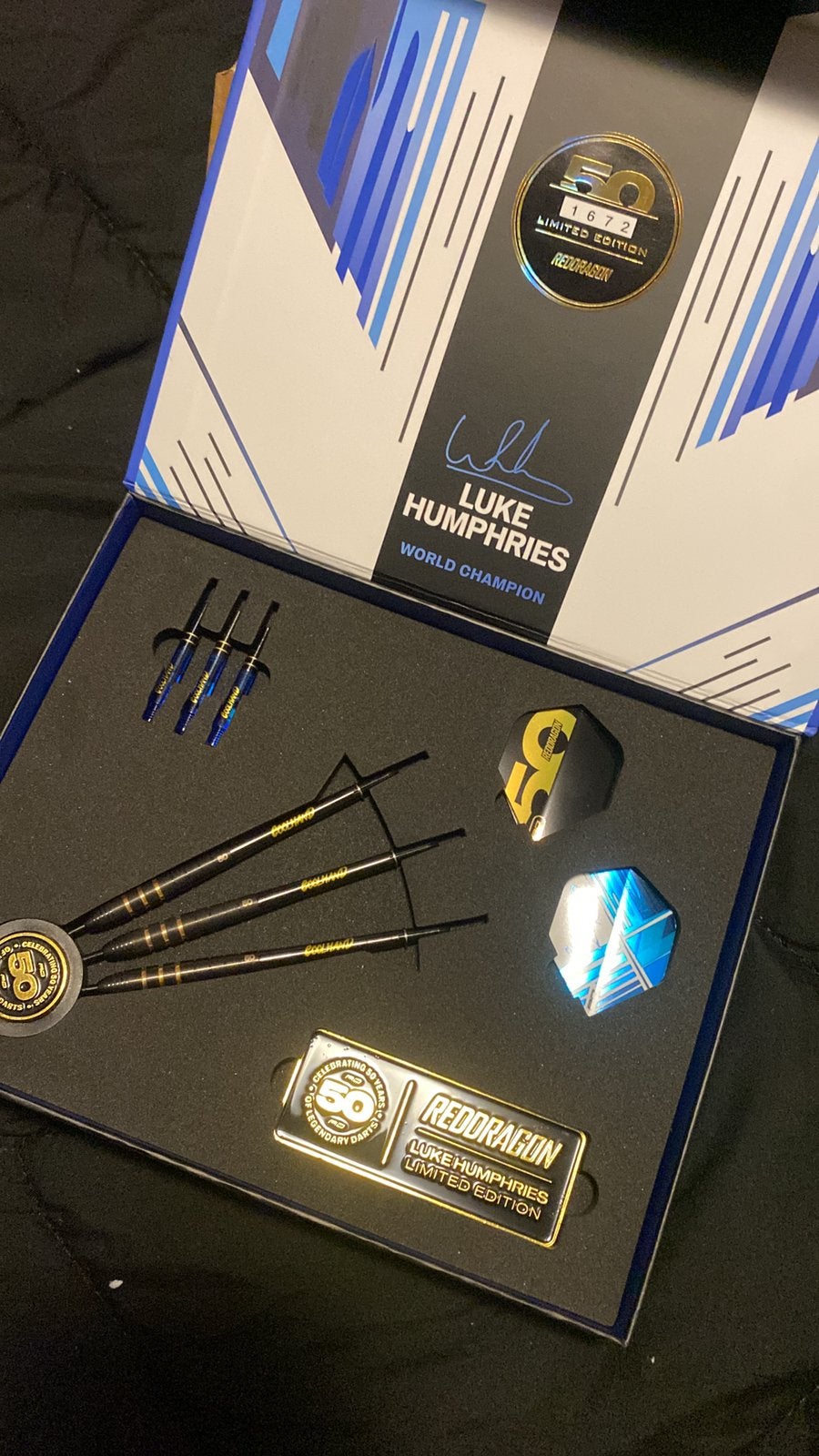Nieuw Luke Humphries Red Dragon Limited Edition Darts, Sport en Fitness, Ophalen of Verzenden, Nieuw, Pijlen