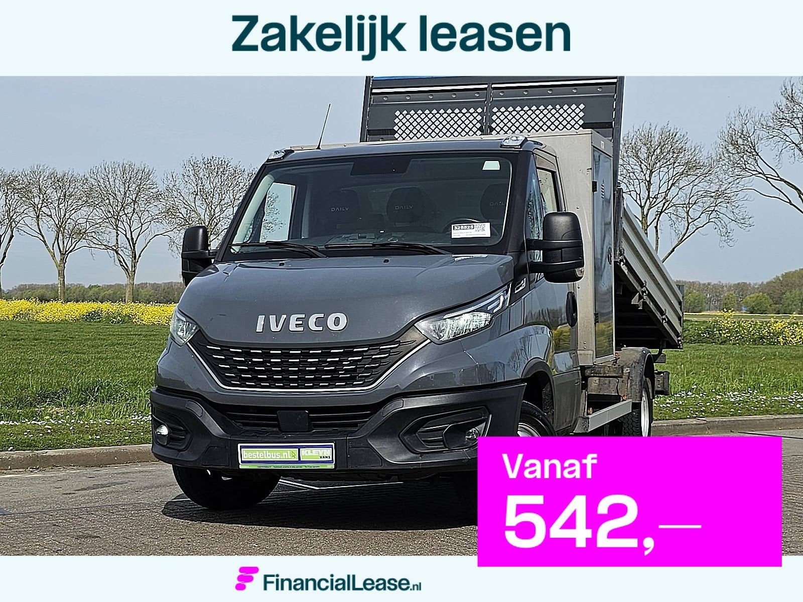 IVECO DAILY 35C18 ac automaat euro6, Automaat, Gebruikt, Euro 6, Iveco