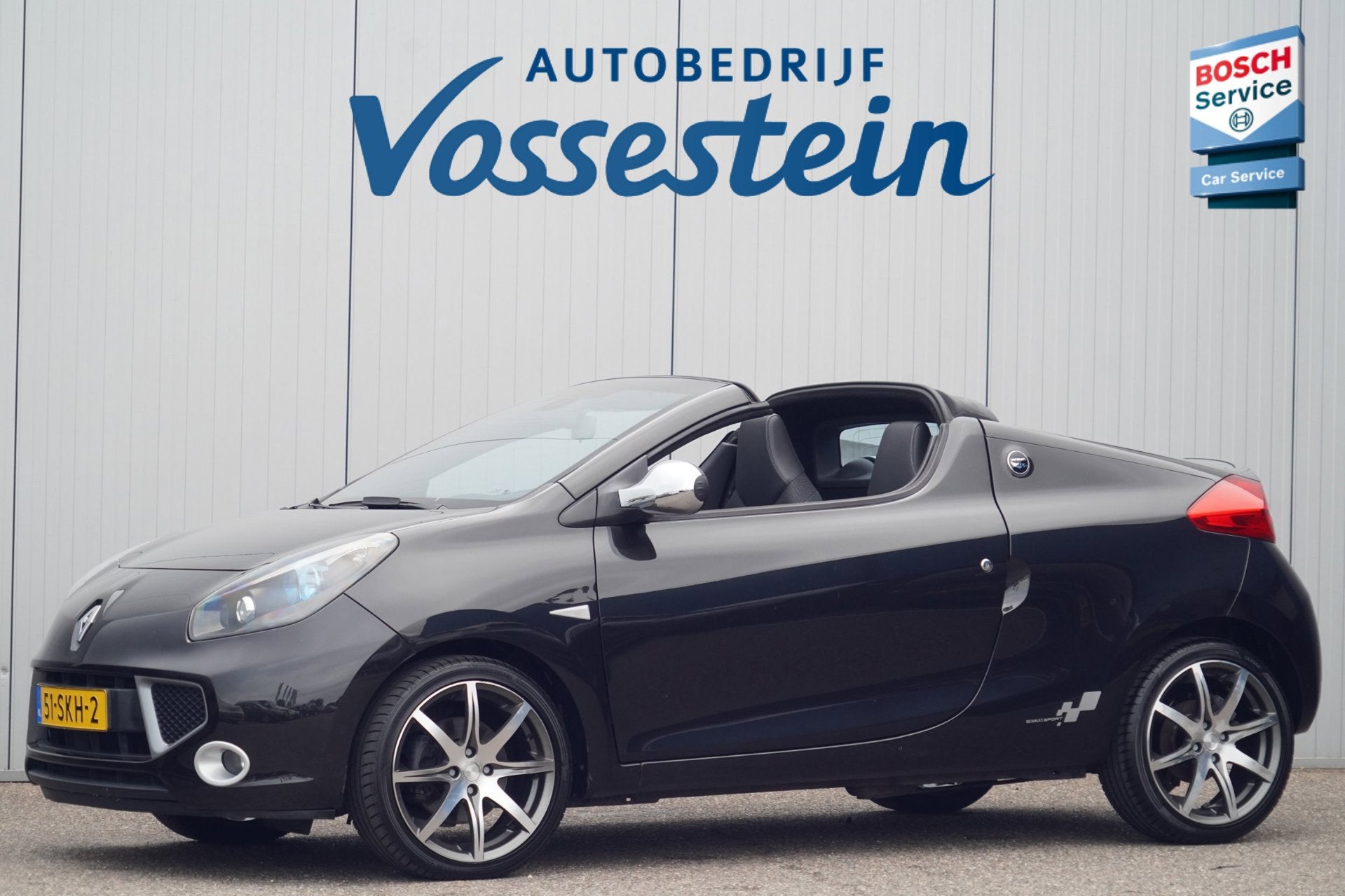 Renault Wind 1.6-16V Exception / NL-Auto / 119dkm NAP / Clim, Auto's, Euro 5, Gebruikt, Zwart, 4 cilinders