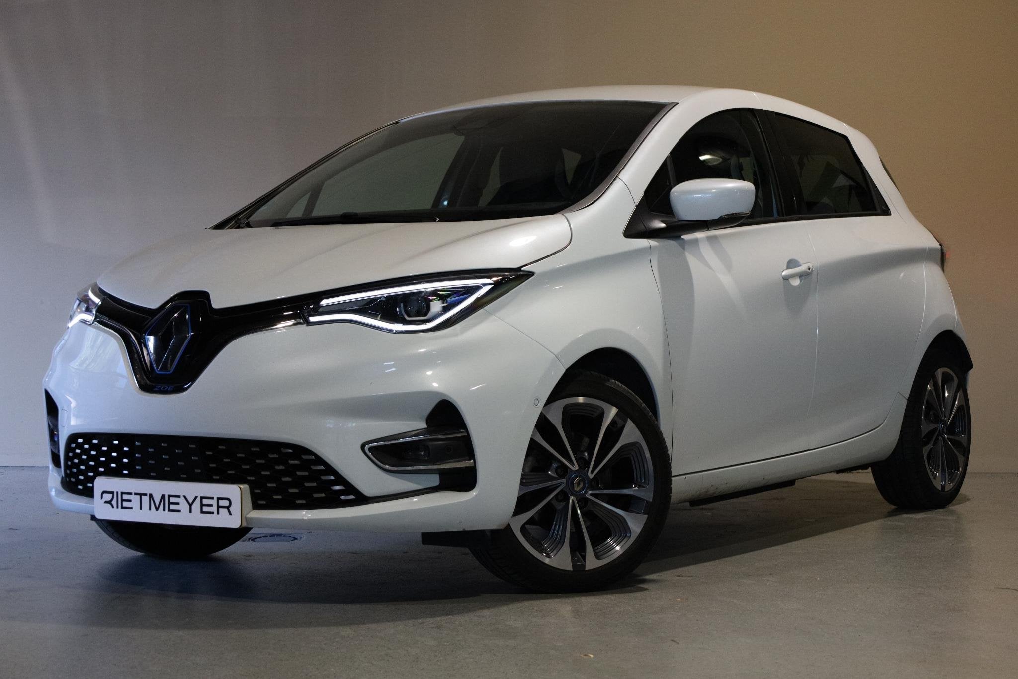 Renault ZOE R135 Intens 52 kWh EIGEN ACCU |100% SOH |Stoel/s, Gebruikt, Met garantie (alle), 180 min, 385 km