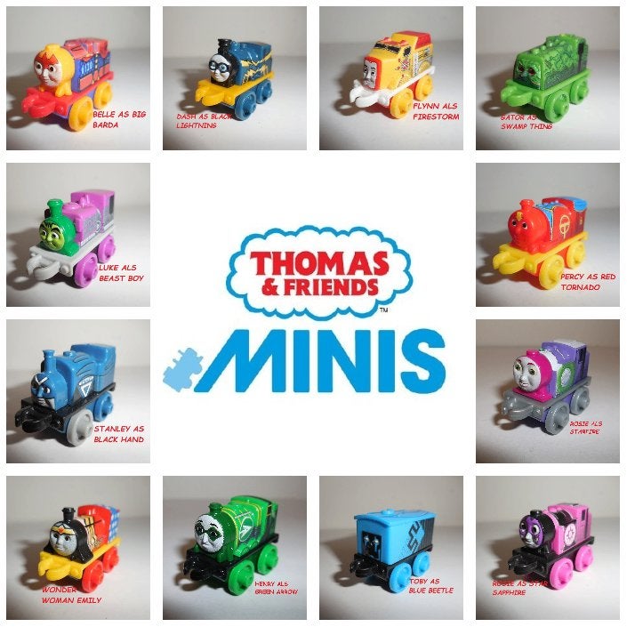 Thomas de Trein Minis DC Comics Super Friends, Ophalen of Verzenden, Zo goed als nieuw