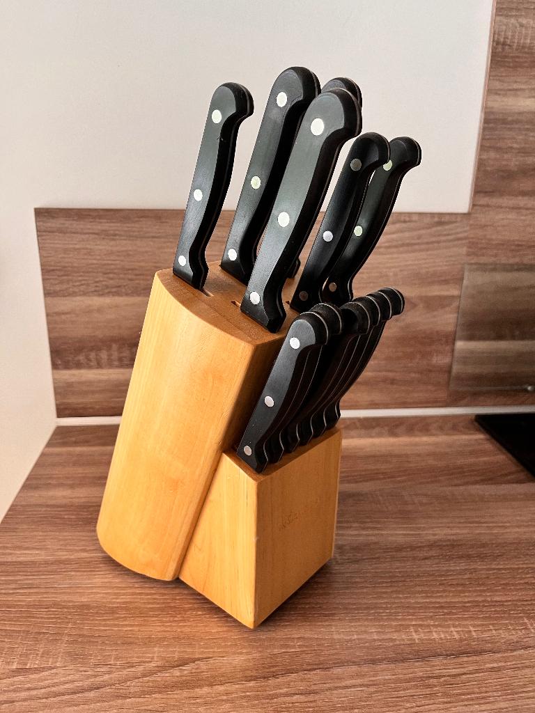 Messenblok, Ophalen, Overige typen, Hout, Nieuw