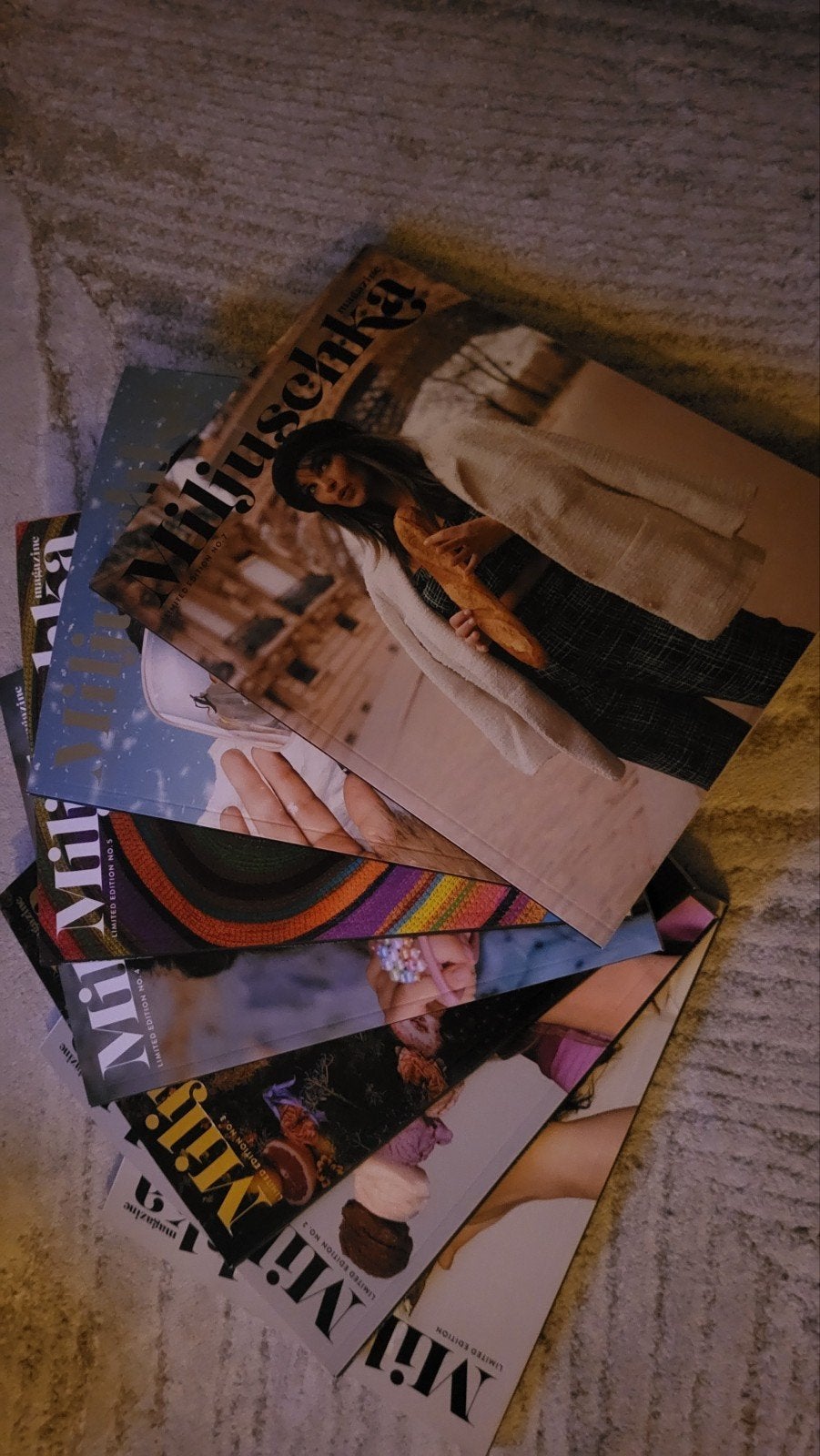 Miljuschka Magazine Limited Editions, Ophalen of Verzenden, Zo goed als nieuw