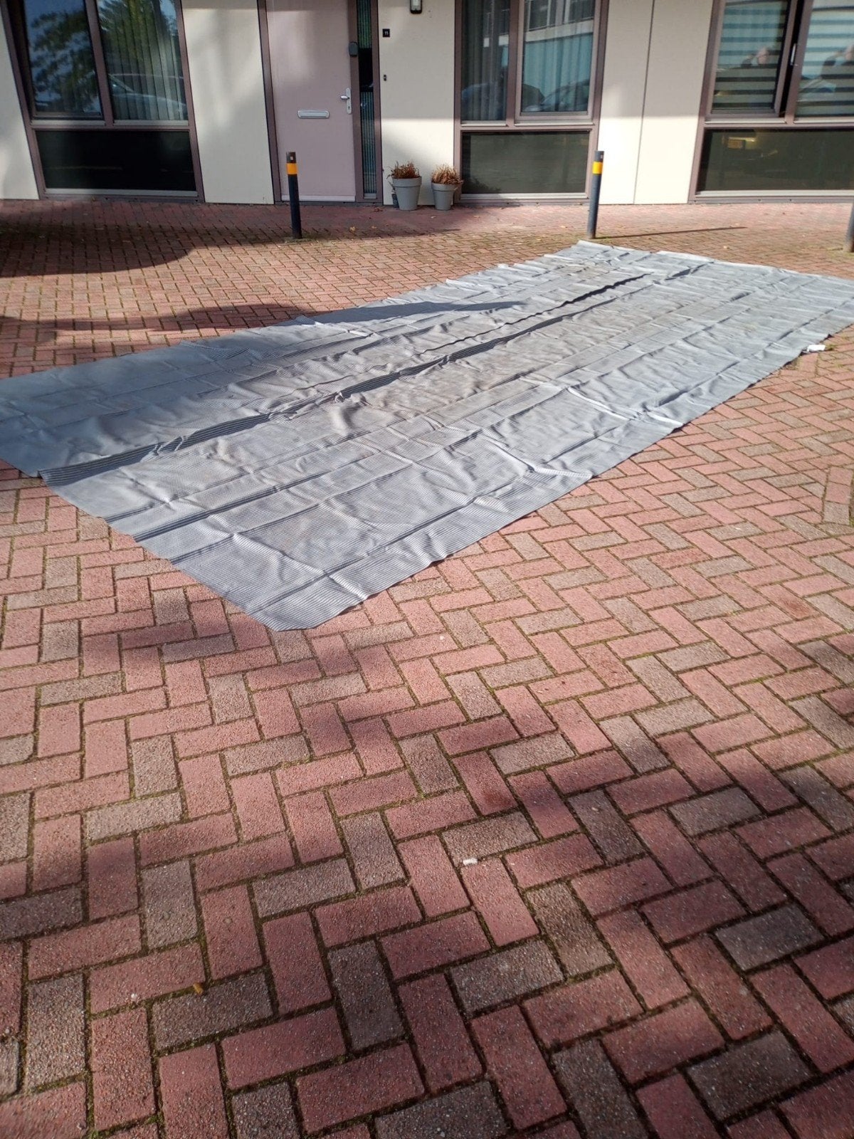 tenttapijt.  6 m x 2.90 m, Ophalen of Verzenden, Gebruikt