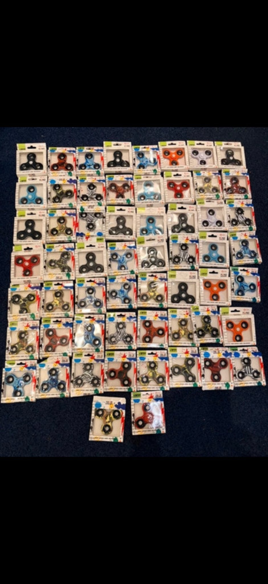 58 Nieuwe Fidget Spinners - Diverse Kleuren, Ophalen of Verzenden, Nieuw, Jongen of Meisje