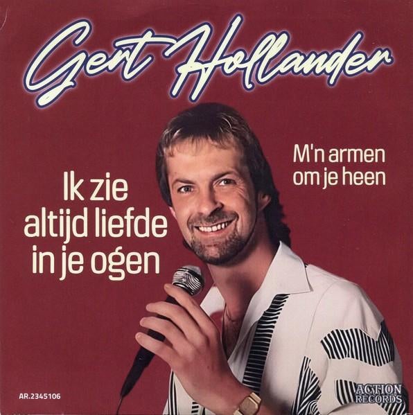 Nieuwpersing vinylsingle gert hollander gezocht, Ophalen of Verzenden, Zo goed als nieuw, Overige formaten, Levenslied of Smartlap