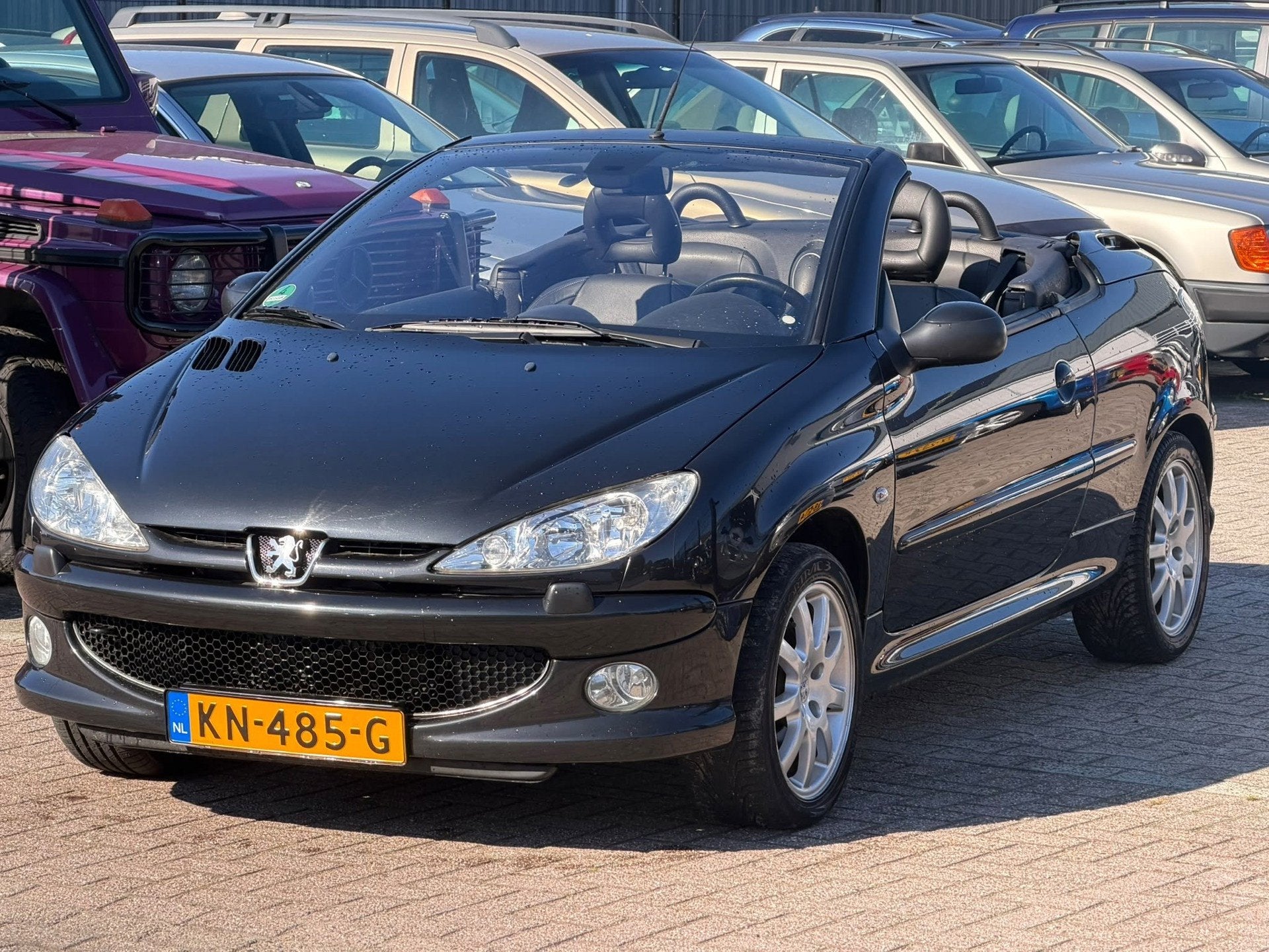 Peugeot 206 CC 1.6-16V Cabrio Cabriolet Airco Nieuwe APK !, Auto's, Voorwielaandrijving, Gebruikt, 4 cilinders, Cabriolet