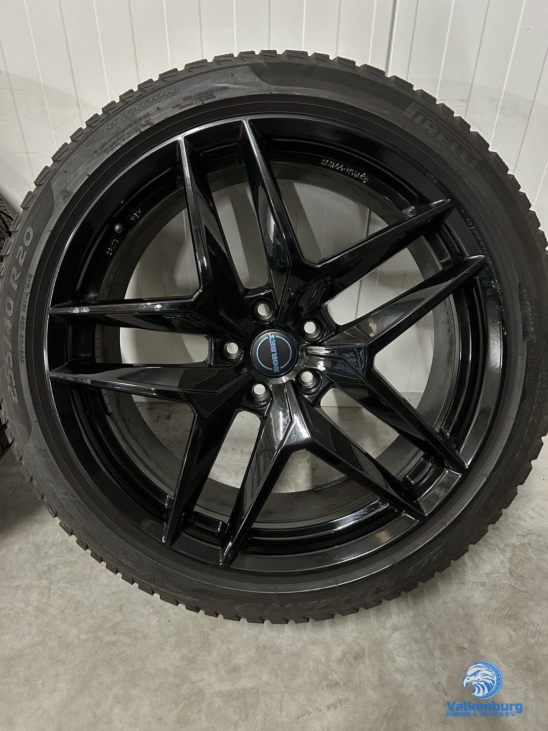 6mm! Audi A6 Q3 20 inch zwarte Borbet Z Black velgen 5x112 w, Gebruikt, 255 mm, -, -