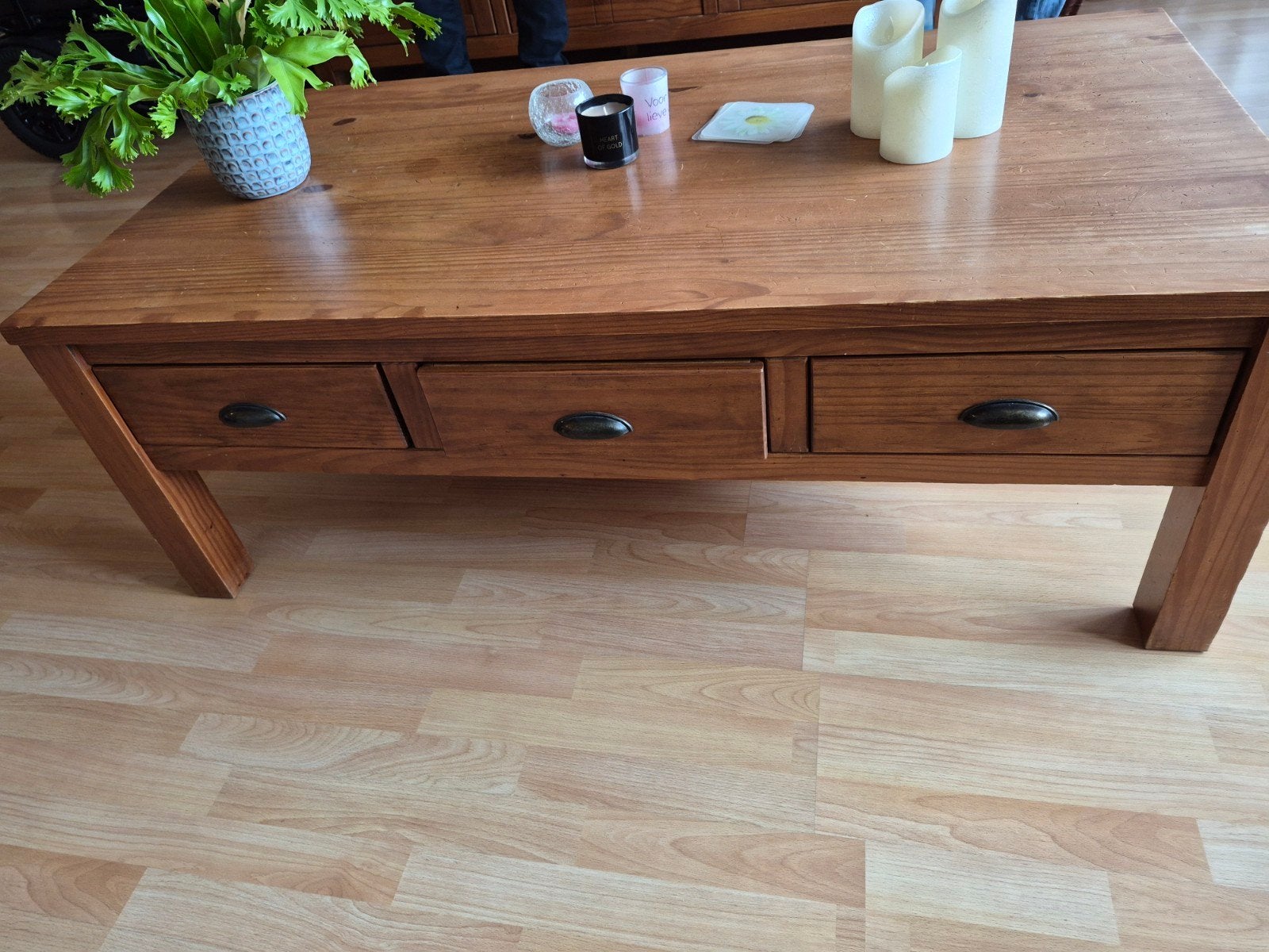 Salontafel, TV-kast en Dressoir - Gebruikt, Ophalen, Gebruikt, Minder dan 100 cm, 25 tot 50 cm