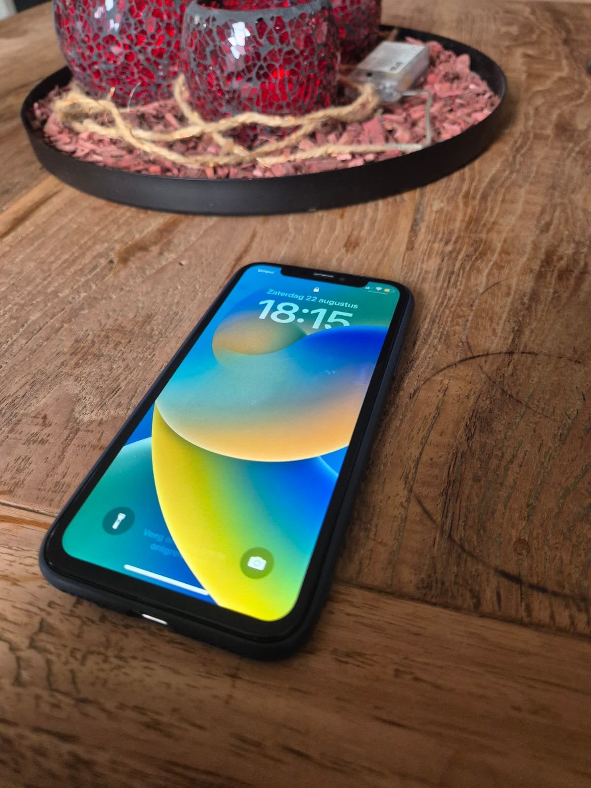 Nette iphone X (100%) batterij, Ophalen of Verzenden, Zo goed als nieuw, Zwart, 128 GB