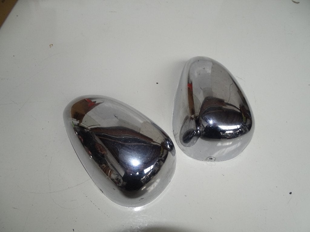 yamaha virago 535 zijkappen chroom, Ophalen of Verzenden, Gebruikt