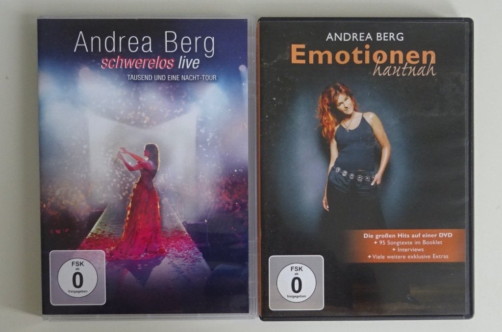 Andrea Berg - Schwerelos Live - Emotionen Hautnah, Alle leeftijden, Ophalen of Verzenden, Zo goed als nieuw, Overige typen