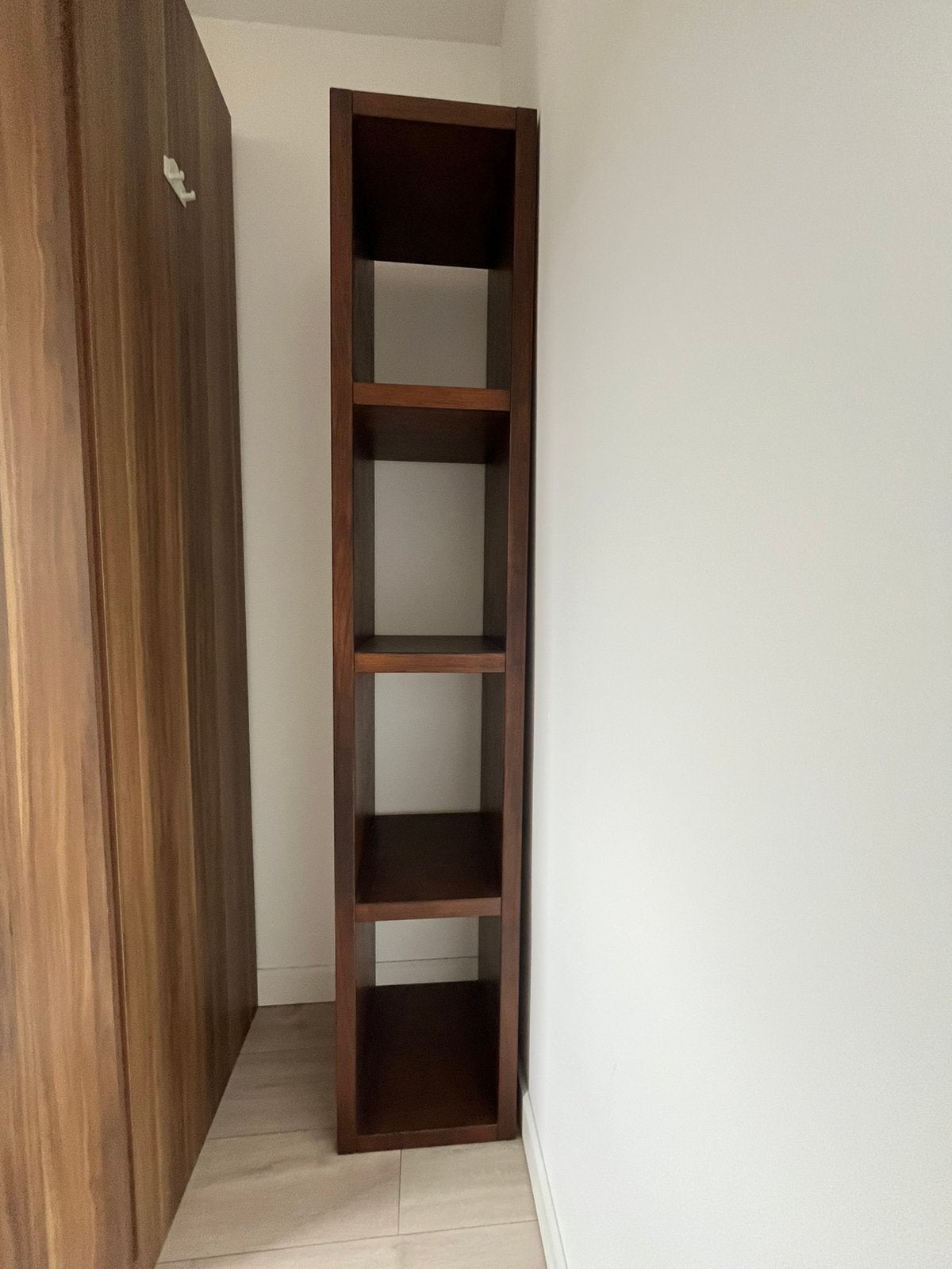 Boekenkast smal hoog stevig, Ophalen, 50 tot 100 cm, Zo goed als nieuw, 150 tot 200 cm
