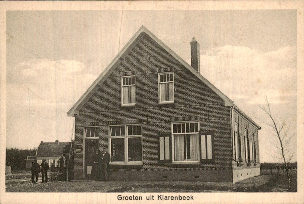 Klarenbeek - Huis - Vooraanzicht, Verzamelen, Ophalen of Verzenden, 1920 tot 1940, Ongelopen, Gelderland