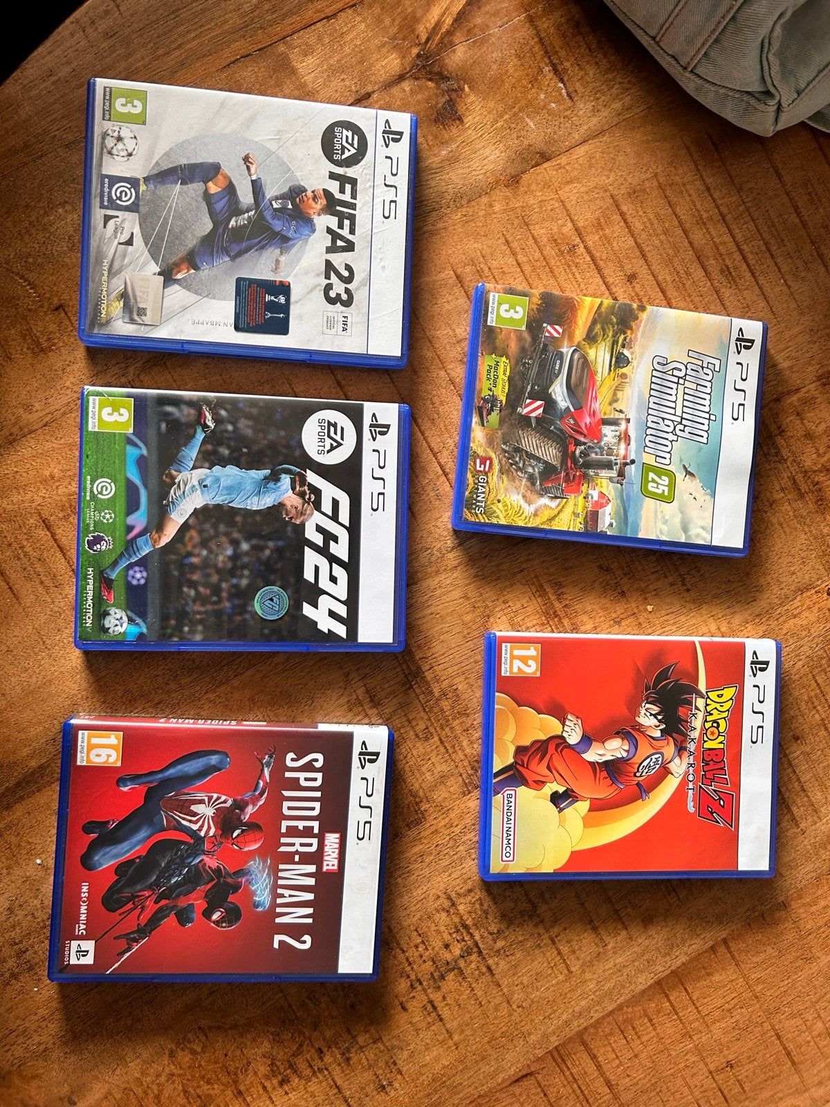 Ps5 spellen oa farming simulator 25., 1 speler, Ophalen of Verzenden, Zo goed als nieuw, Role Playing Game (Rpg)