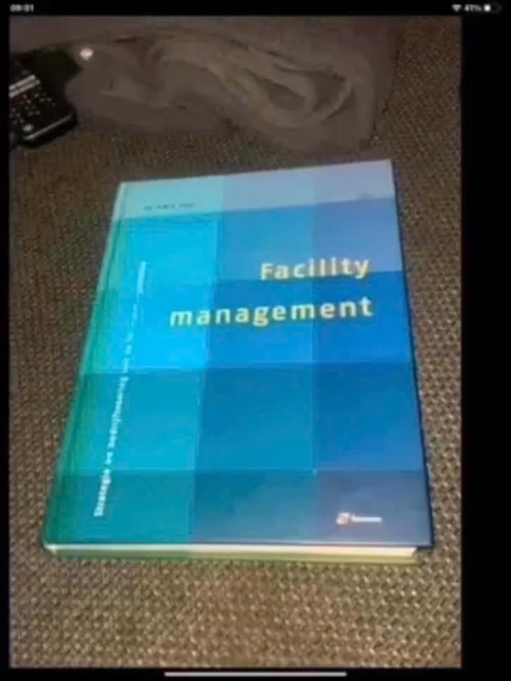 Facility Management - Strategie en Bedrijfsvoering, Boeken, Onbekend, Zo goed als nieuw, Gamma, HBO