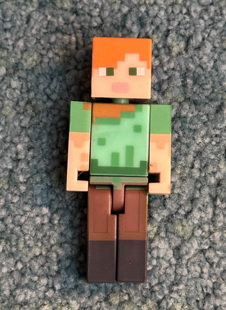 Minecraft Alex Actie Figuur Speelfiguur 12,5 cm, Kinderen en Baby's, Ophalen of Verzenden, Nieuw