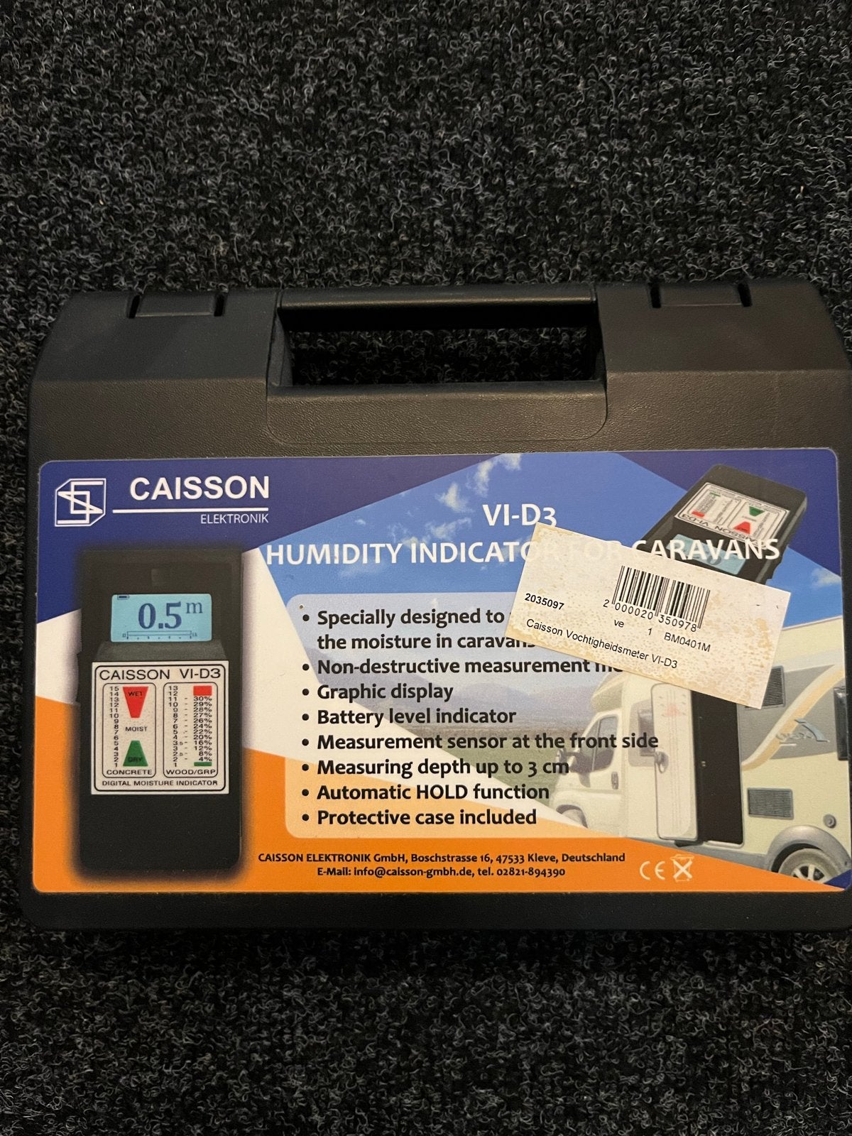 Caisson VI-D3 Vochtigheidsmeter voor caravans, Ophalen of Verzenden, Zo goed als nieuw