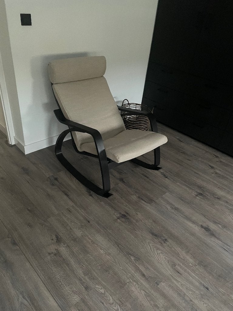 Schommelstoel, Huis en Inrichting, Stoelen, Ophalen, Gebruikt, Zwart, Eén